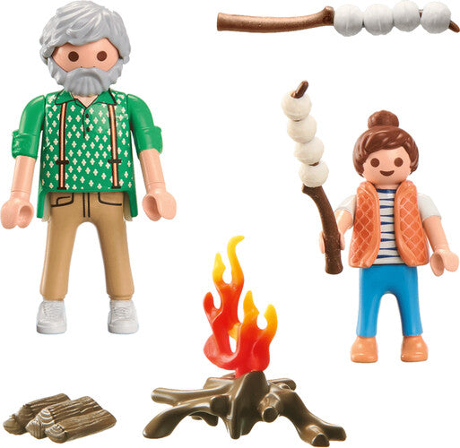 Playmobil Campfire With Marshmallow