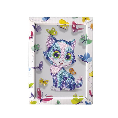 Lansay Cat Sequin Collection Creative Toy