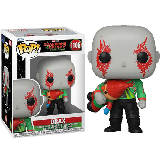 Funko Pop the festive and formidable Drax