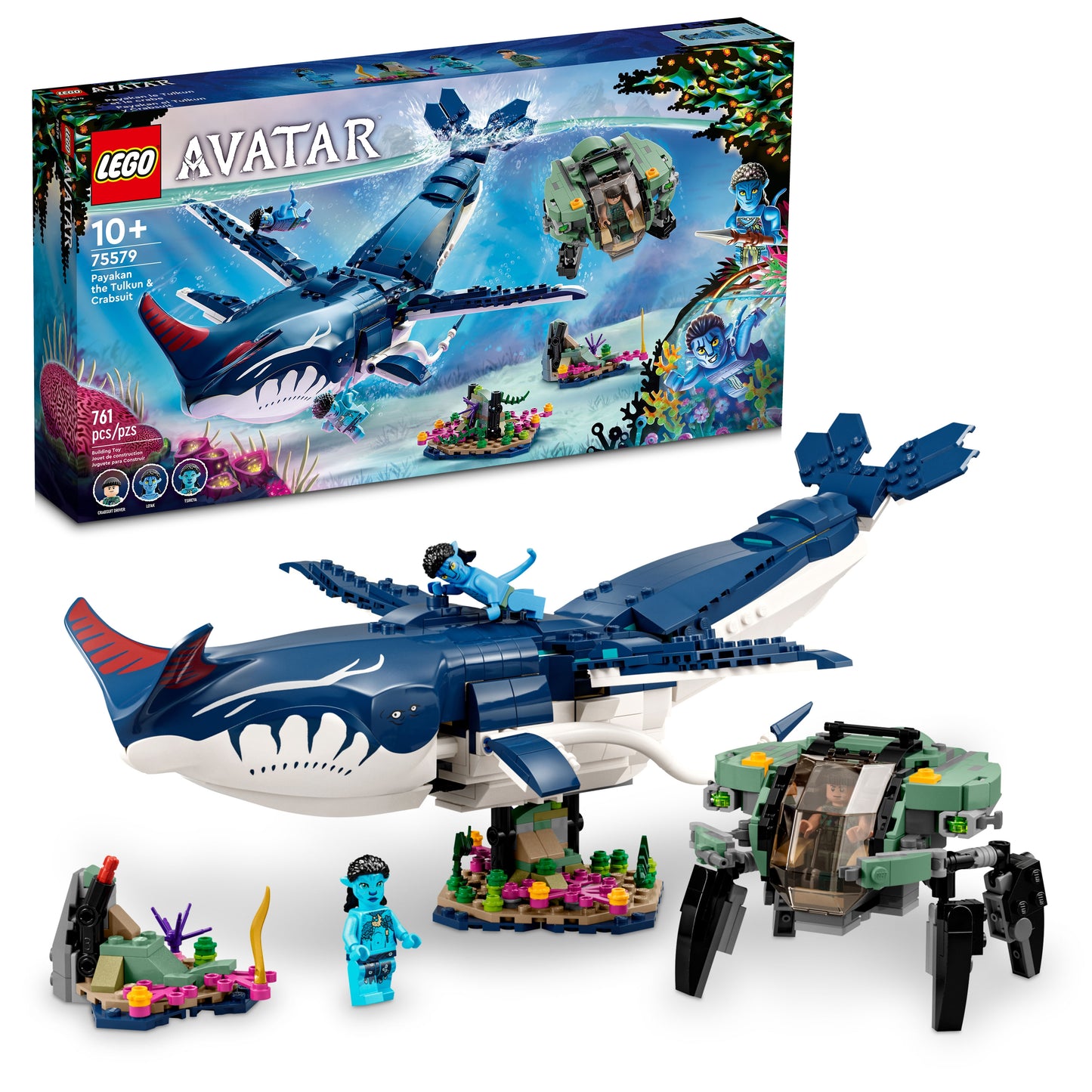 Avatar, Payakan the Tulkun & Crabsuit, 747 pcs