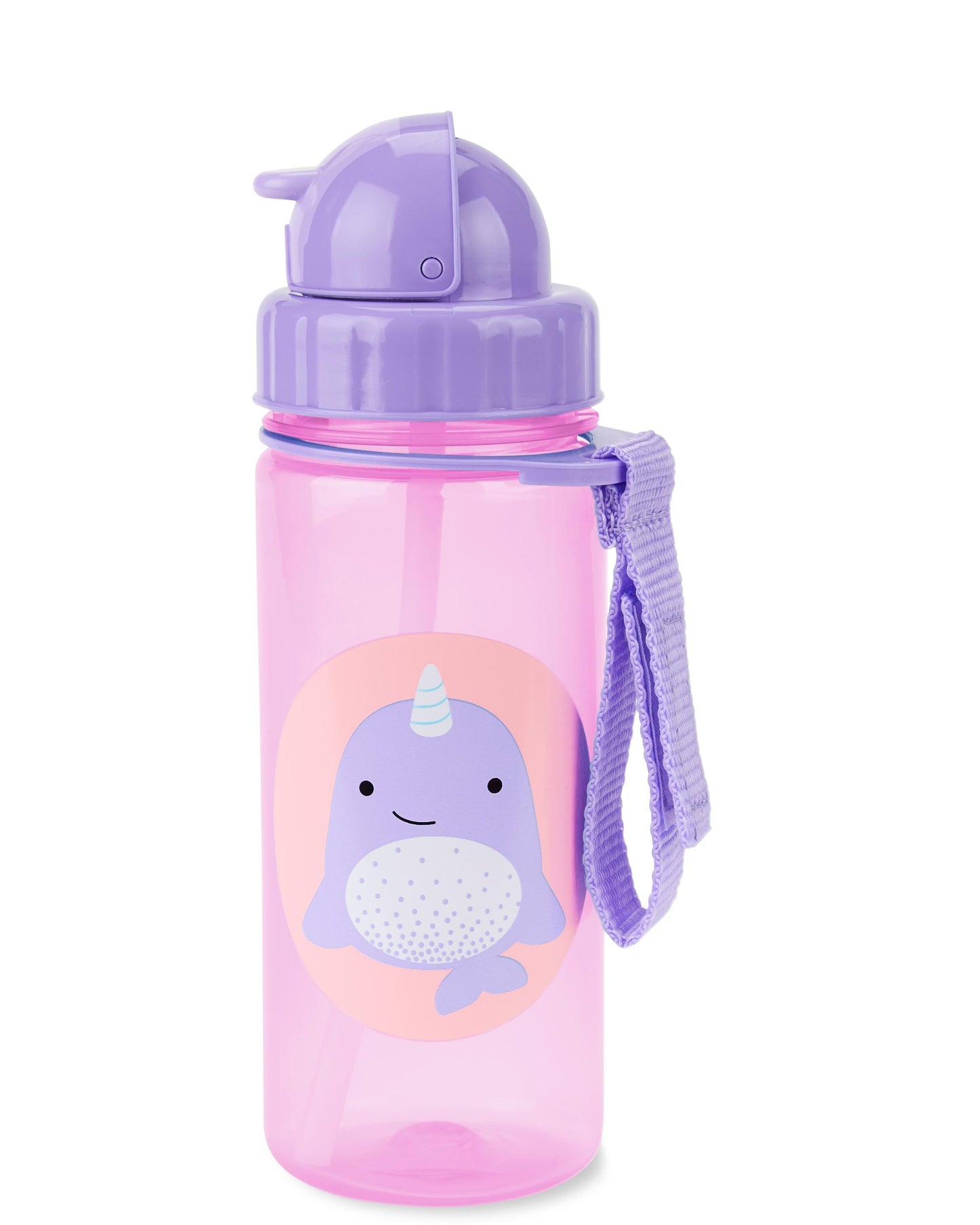 Zoo Straw Bottle - Narwhal