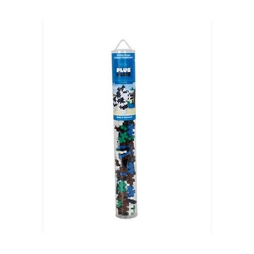 Plus-Plus - Mini Maker Tube - Zebra - 70 pcs