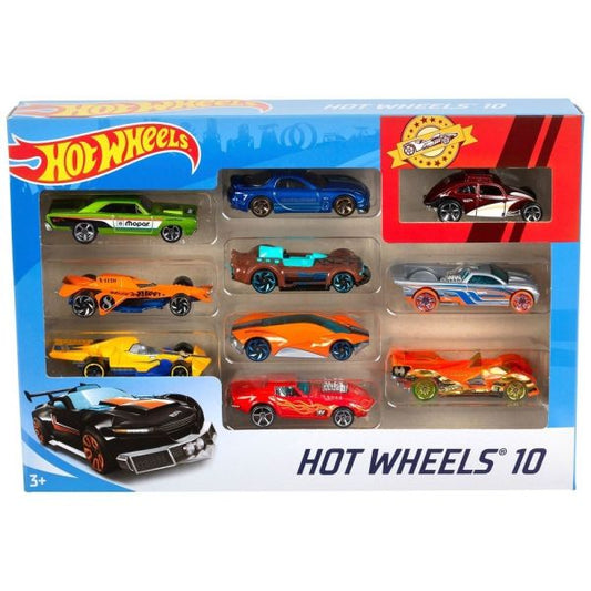 Mattel Hot Wheels 10 Car Pack