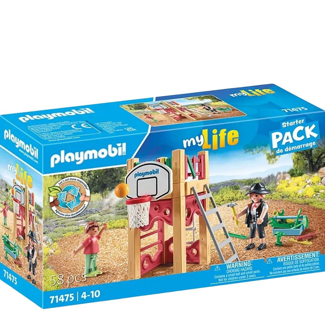 Playmobil Carpenter On Tower set