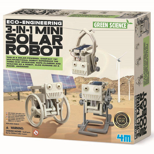 Eco-Engineering - 3-In-1 Mini Solar Robot