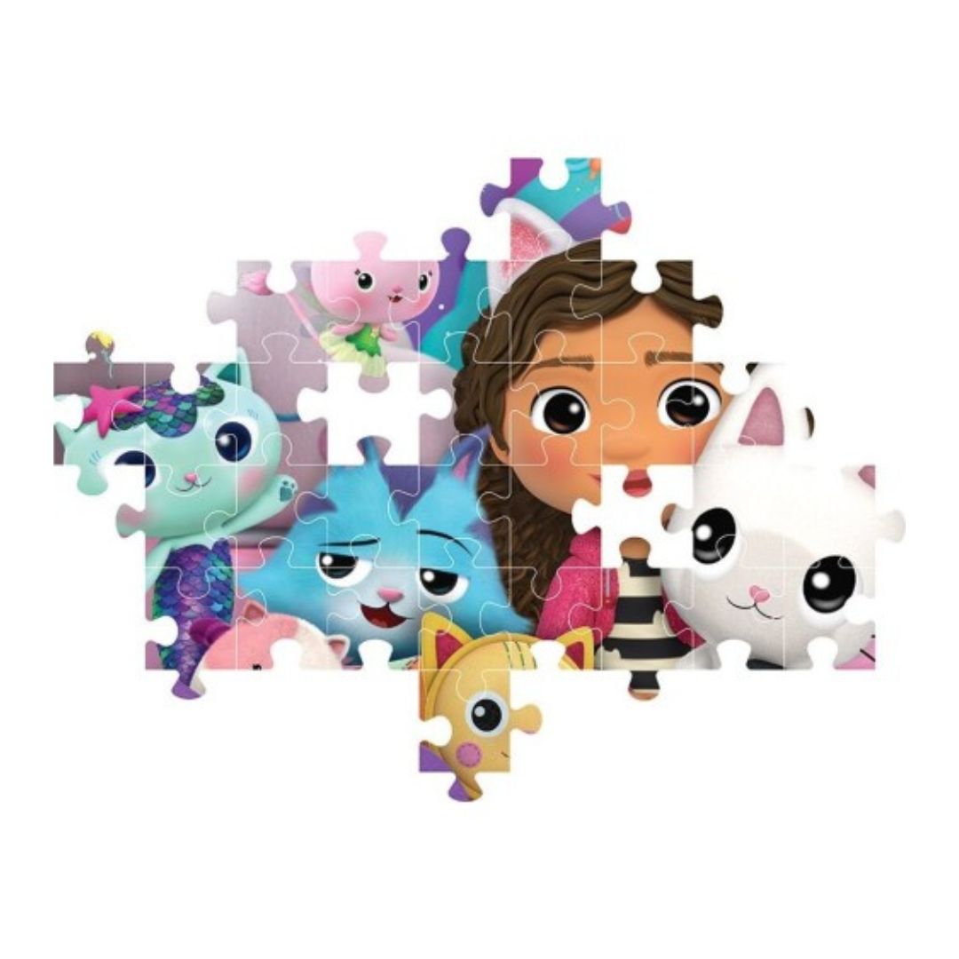 Clementoni Gabby's Dollhouse 60-Piece