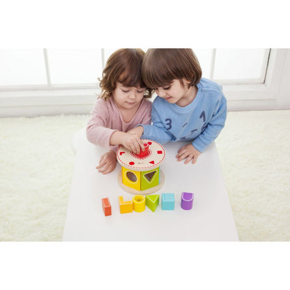 Classic World Wooden Love Shape Sorter