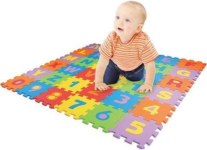 Tmimi Alphabet & Numbers Foam Puzzle Mat