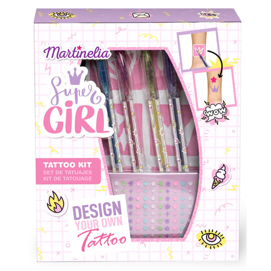 Martinelia Super Girl tattoo set