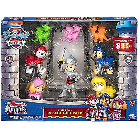 Paw Patrol Rescue Knights Figure Gift Pack