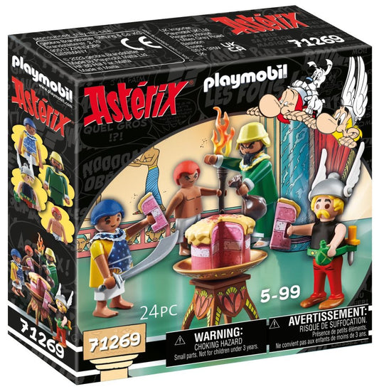 Playmobil Asterix Amonbofis Gateau Empoisonne