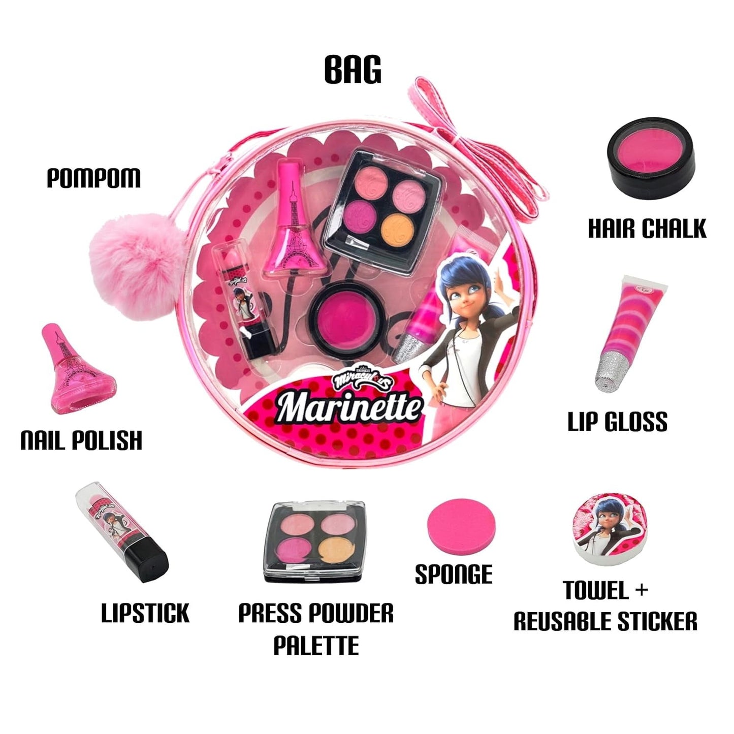 Miraculous Marinette Make-Up Set