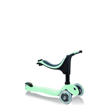 Globber Go Up Sporty With Stabilizer And Sticker Pastel Gr