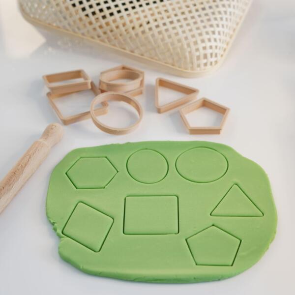 Fun Bun Geometrical Shapes Clay Kit