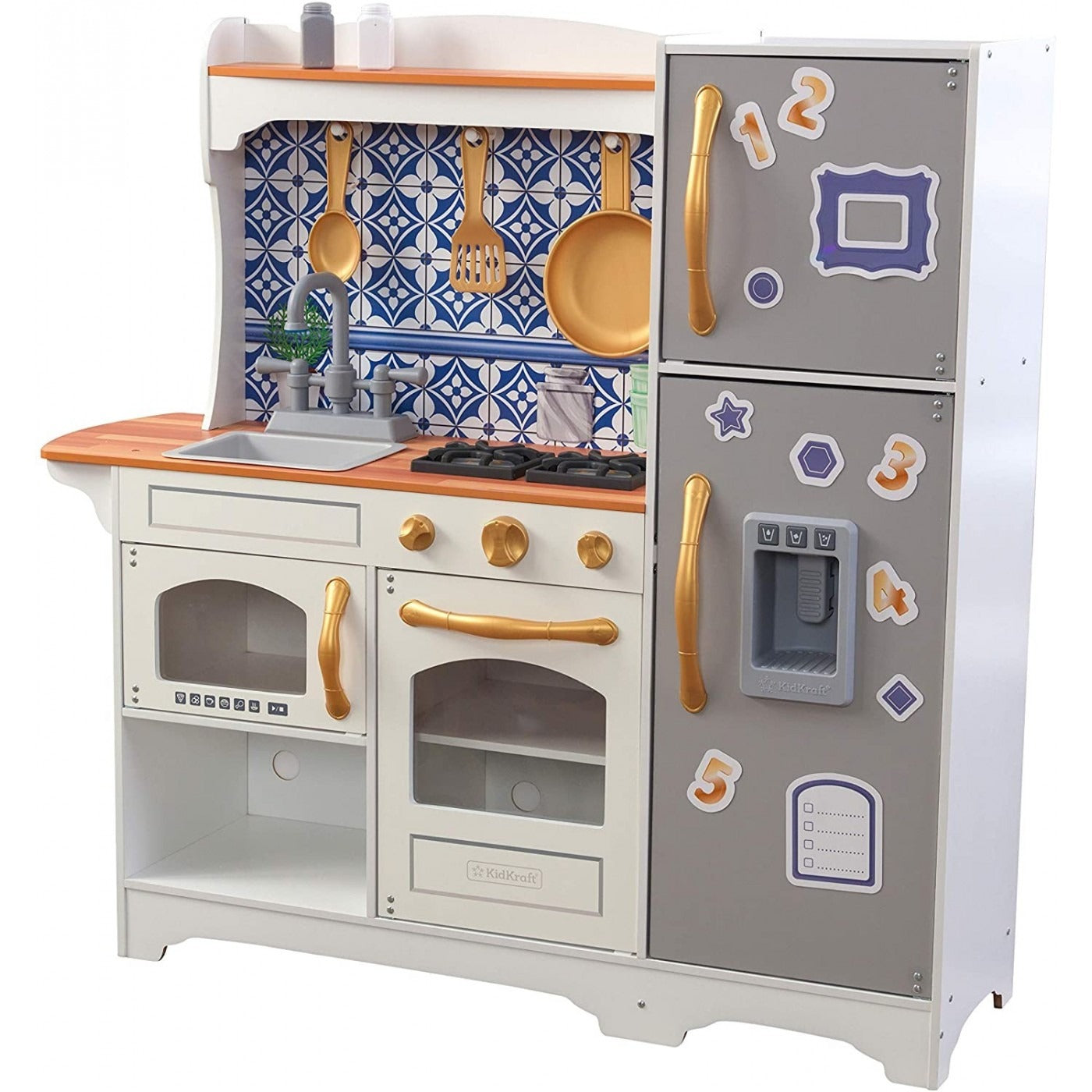 KidKraft Mosaic Magnetic Wooden Play Kitchen