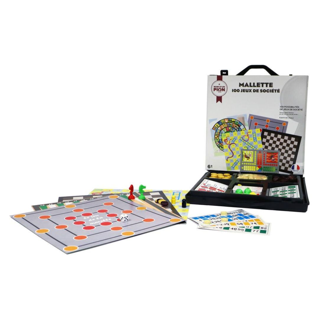 100 Classic Board Games Compendium Case