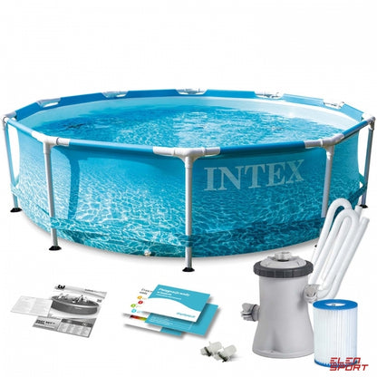 Beachside Frame Pool & filter Pump - 305 x 76 cm