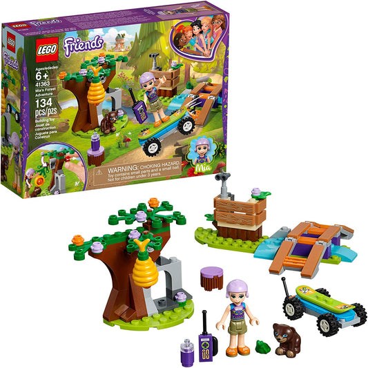 Lego Friends - Miaâ€°Ð«Ð„S Forest Adventure,134 Pcs