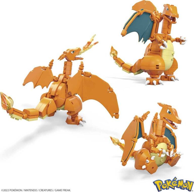 Mega Pokémon Charizard Building Set