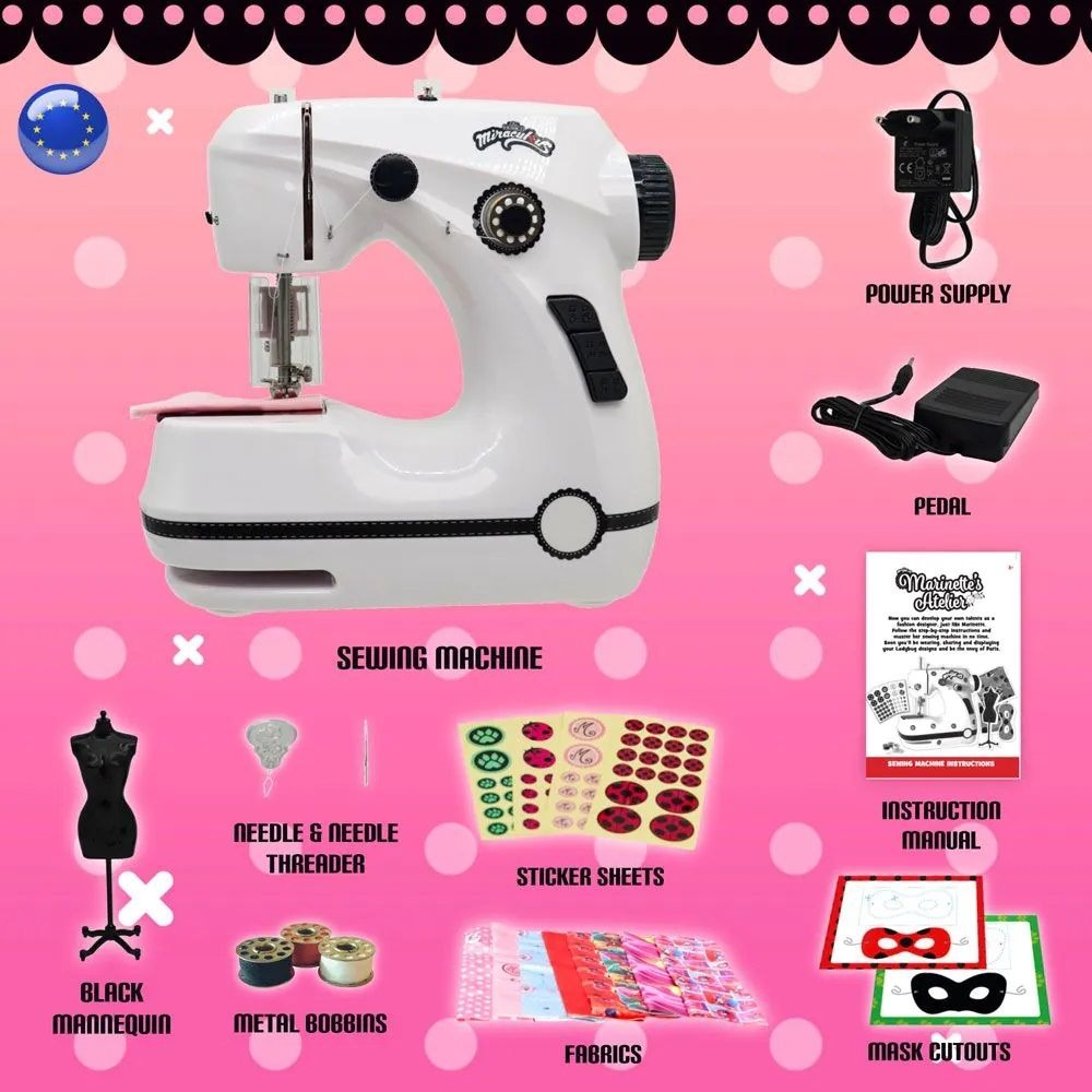 Miraculous Sewing Machine with Accessories