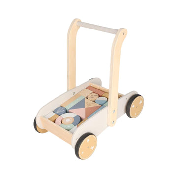 Atelier Du Bois L'Atelier du Bois Wooden Push Cart