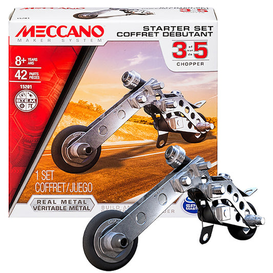 Meccano Starter Set - Assorted Models