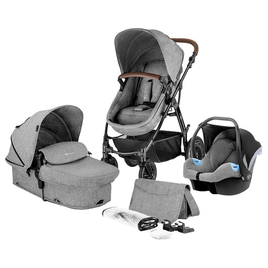 Kinderkraft Moov 3In1 Travel System Grey Melange