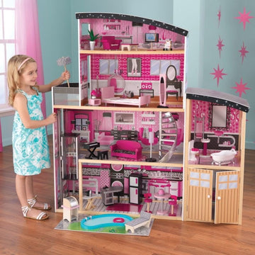 KidKraft Sparkle Wooden Dollhouse