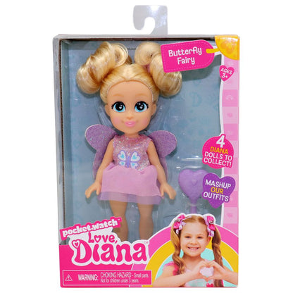 Love Diana Doll Butterfly Fairy S3 6In