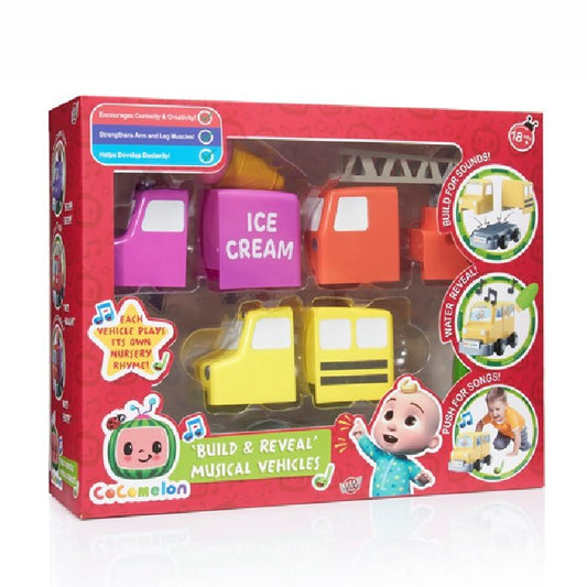 Cocomelon Build And Reveal Musical Vehicles