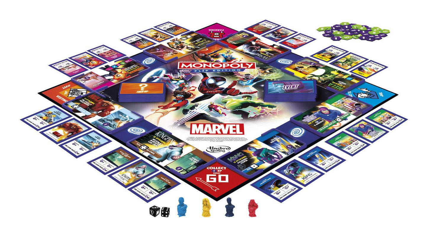 Monopoly Flip Marvel