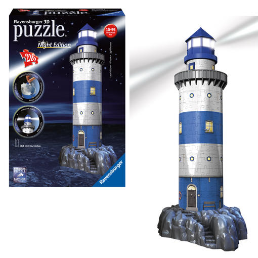 3D Lighthouse Night Edition 216 Pcs