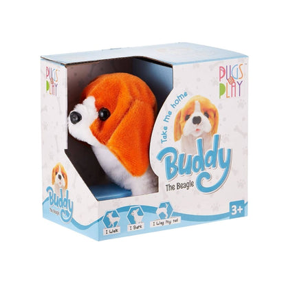 Pugs Buddy Walking Dog Plush Toy