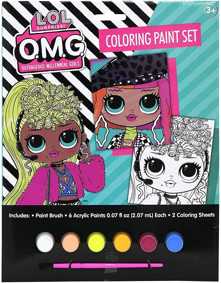 Lol Omg Poster Paint Set