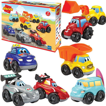 Set Of 7 Fast Car Vehicles