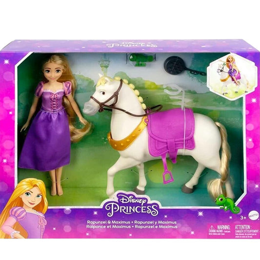 Mattel Disney Princess Rapunzel & Maximus