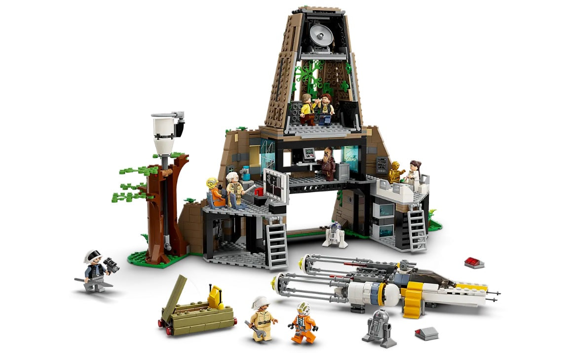 Lego brick-built Yavin 4 Rebel Base 1067 Pcs