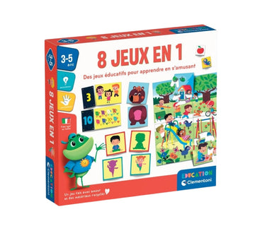 Clementoni 8 Jeux in 1