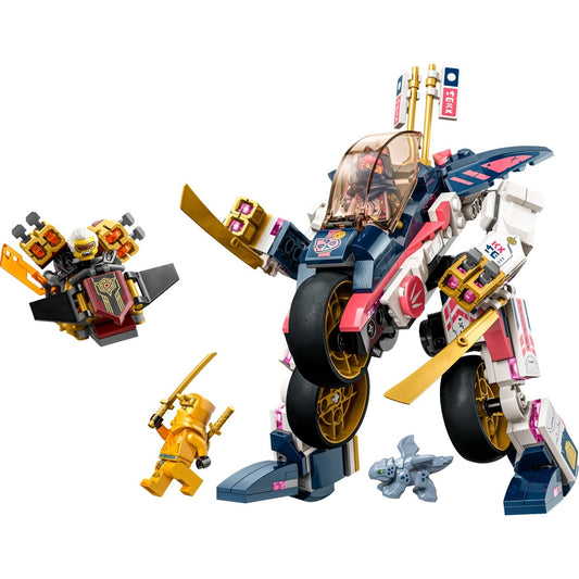 Sora's Transforming Mech Bike Racer