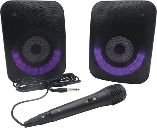 Lexibook iParty2 luminous Speaker with Microphone