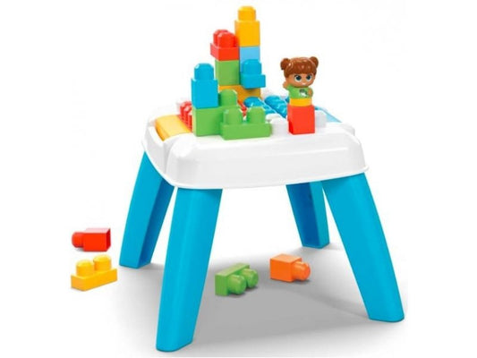 Mega Bloks Table with Build and Drop blocks