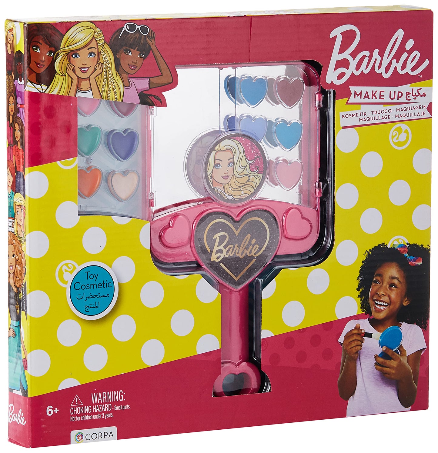 Barbie Vanity Mirror With Cosmetics