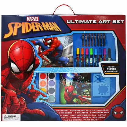 Spiderman Ultimate Art Stationery Set In Box