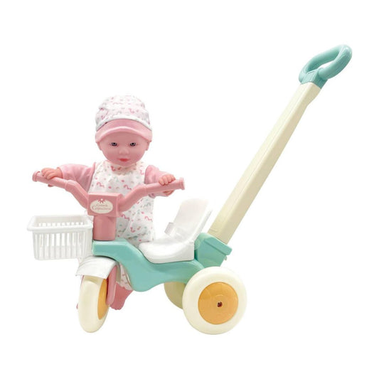 Cerise & Capucine Baby Doll with Tricycle Playset