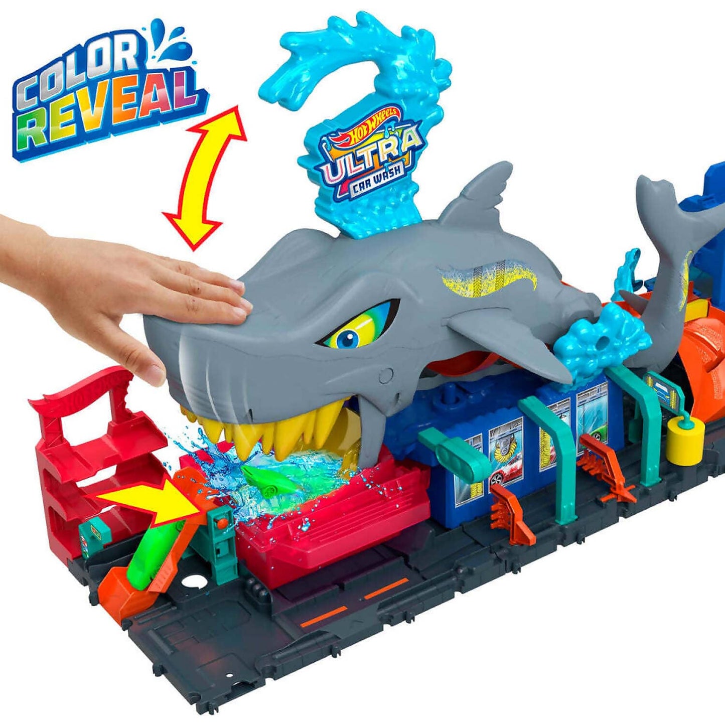 Hotwheels City Ultra Shark Car Wash