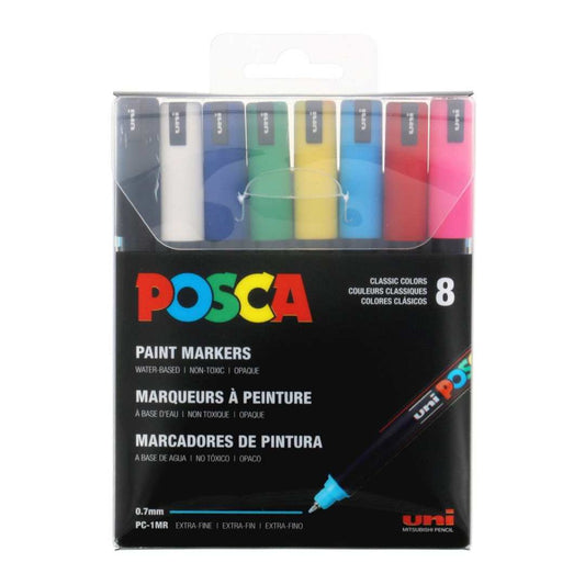 Posca Paint Marker Set of 8