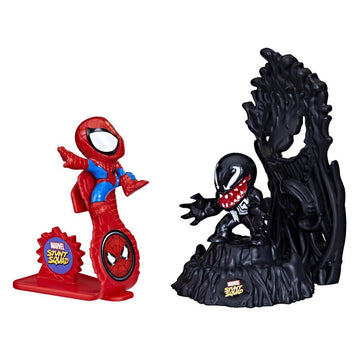 The Marvel Stunt Squad Hero vs Villain Playset Assorted
