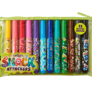 Smiggle Attackers Scented Marker Set