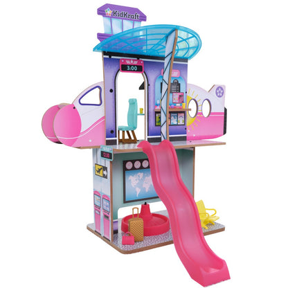 Kidkraft Luxe Life Airport & Jet Dollhouse