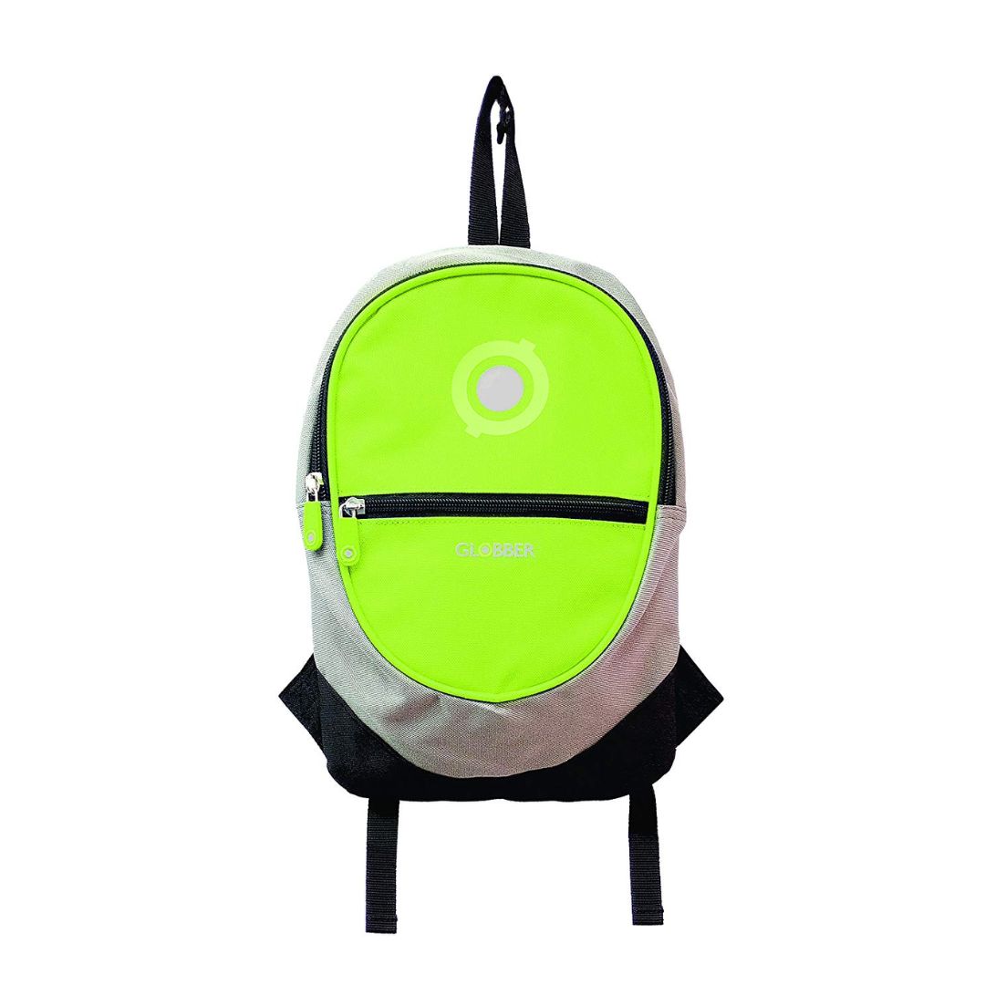 Globber Backpack Junior Black/Lime Green